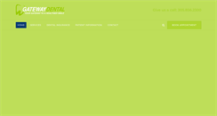 Desktop Screenshot of gatewaydentalinc.com